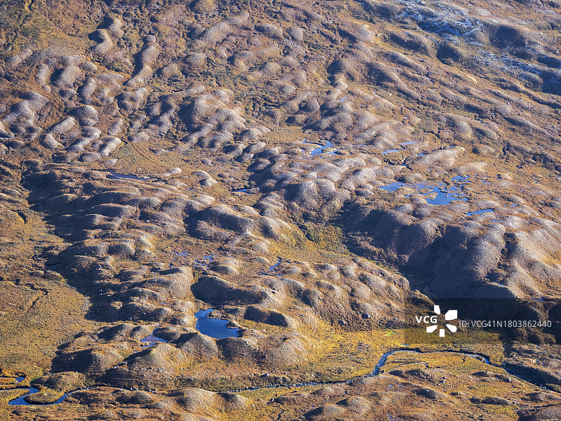 英国托里登Beinn Damh和Maol Chean Dearg之间的鼓丘示例图片素材