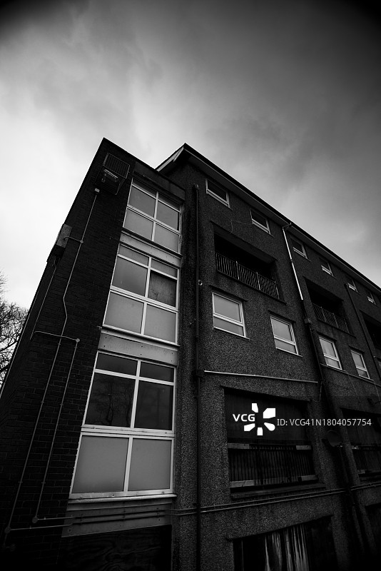 等待拆除的危楼图片素材