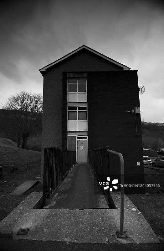 等待拆除的危楼图片素材