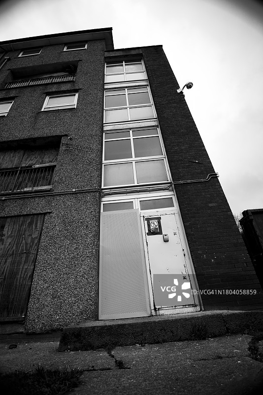 等待拆除的危楼图片素材