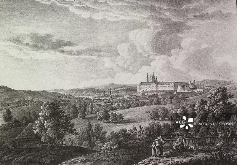 梅尔克修道院图片素材