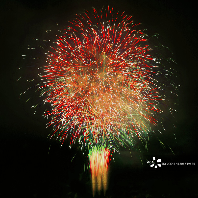日本烟花比赛节图片素材