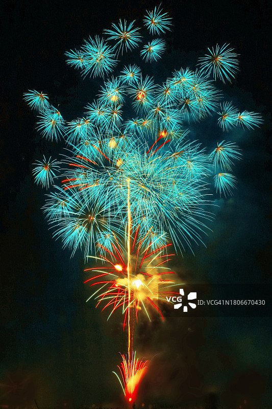 日本烟花比赛节图片素材