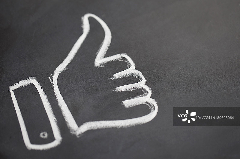 白垩点赞图片素材