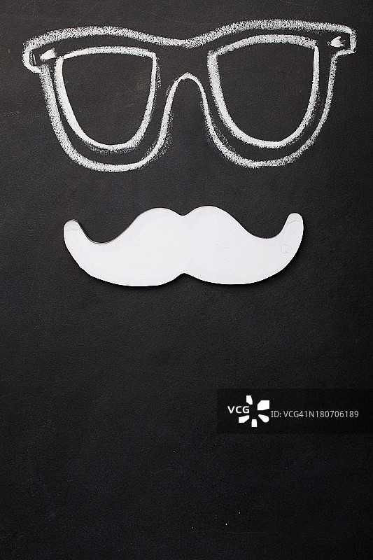 眼镜和胡子图片素材