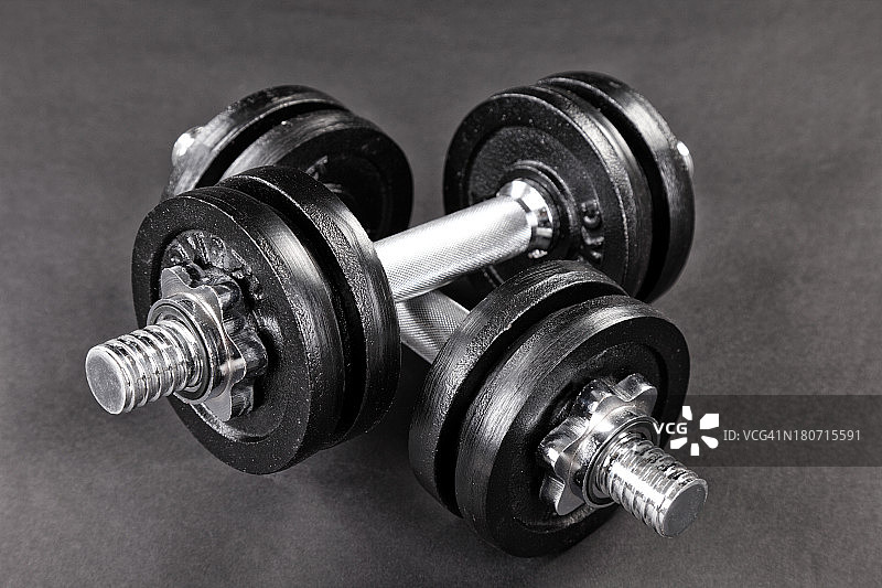 哑铃图片素材