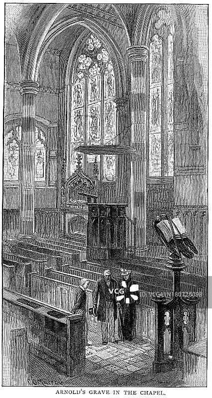 托马斯·阿诺德墓图片素材