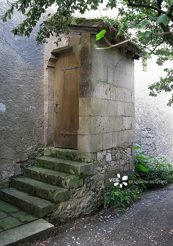 古老的门图片素材