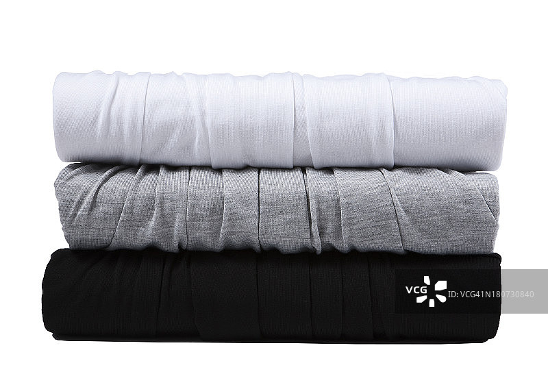 彩色折叠衣物图片素材