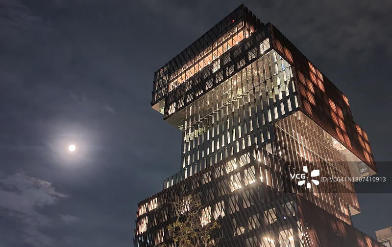 美国波士顿的波士顿大学高楼图片素材