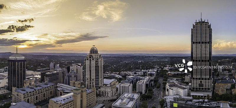 桑顿城与纳尔逊·曼德拉广场图片素材