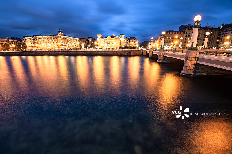 西班牙圣塞瓦斯蒂安风光图片素材