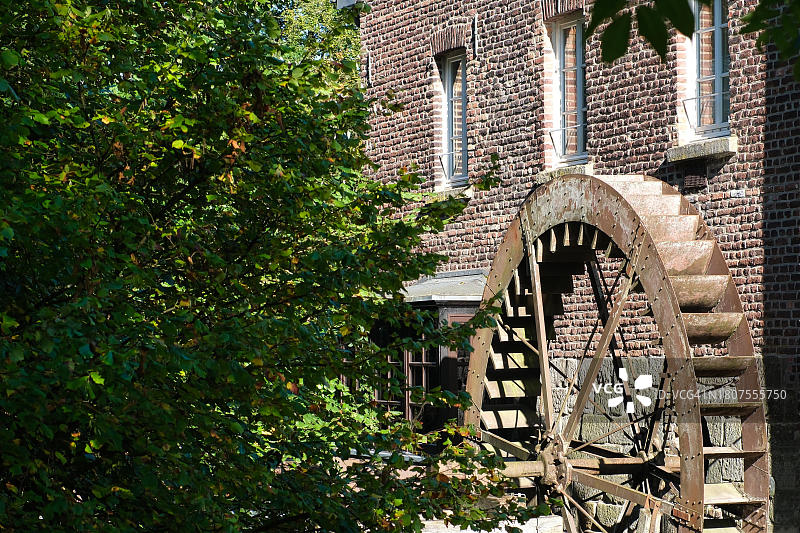 水磨坊，下莱茵，北莱茵-威斯特法伦，德国图片素材
