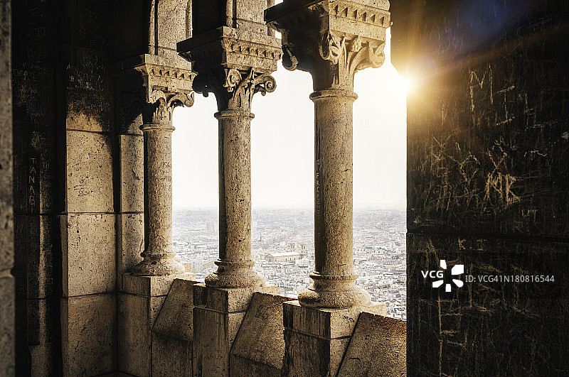 蒙马特圣心堂 - 巴黎图片素材