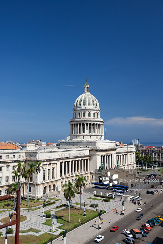 古巴哈瓦那国会大厦图片素材