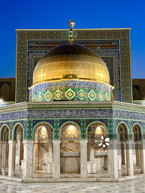 伊玛目礼萨圣陵，马什哈德，拉扎维呼罗珊省，伊朗图片素材