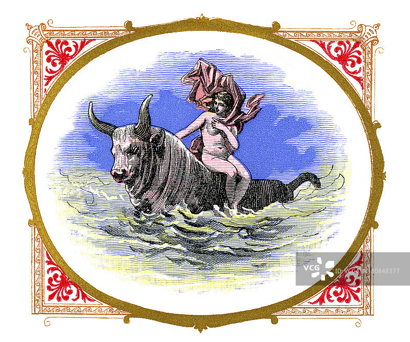 欧罗巴与公牛图片素材