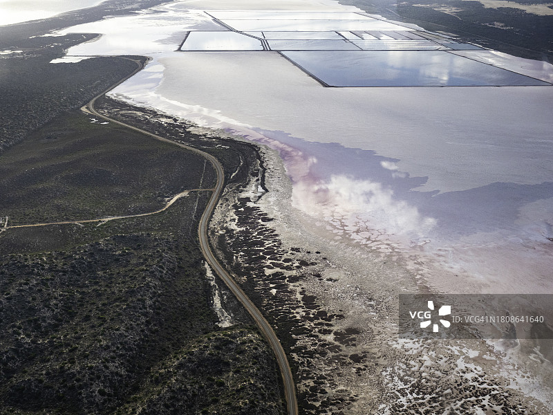 俯瞰拼布风景图片素材