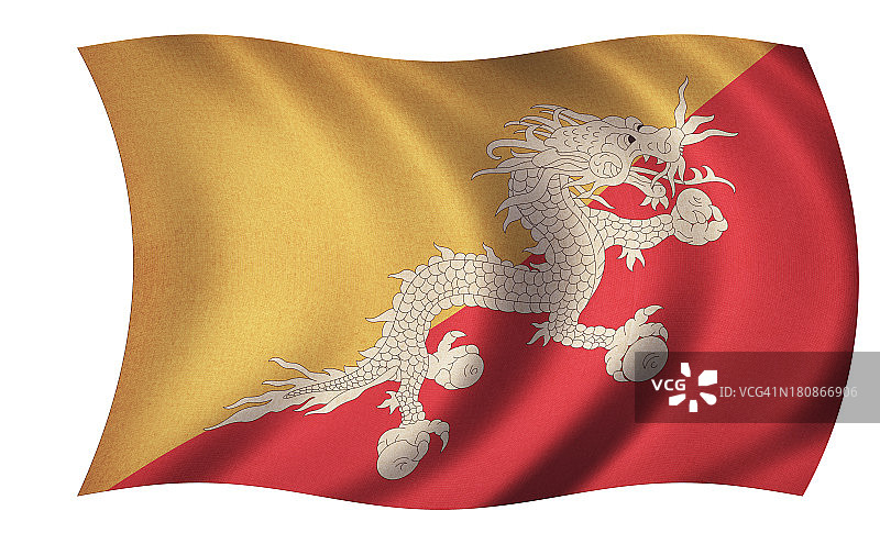 不丹国旗图片素材