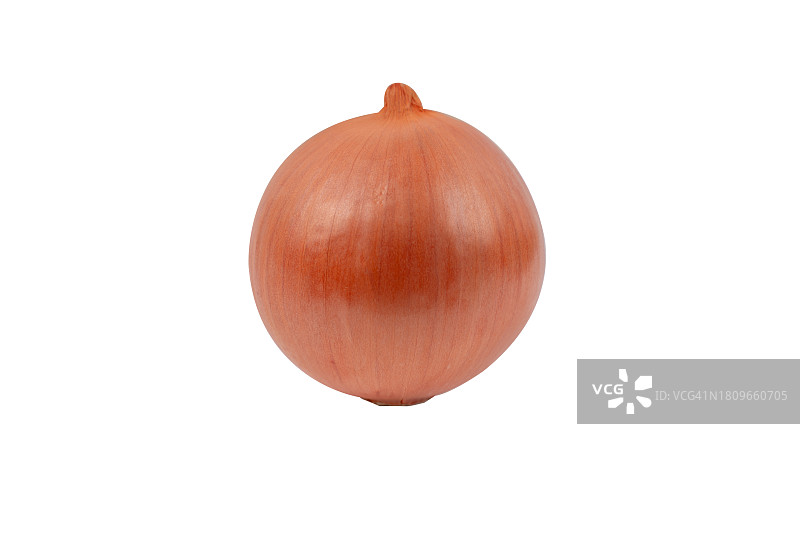 白色背景上的成熟洋葱图片素材
