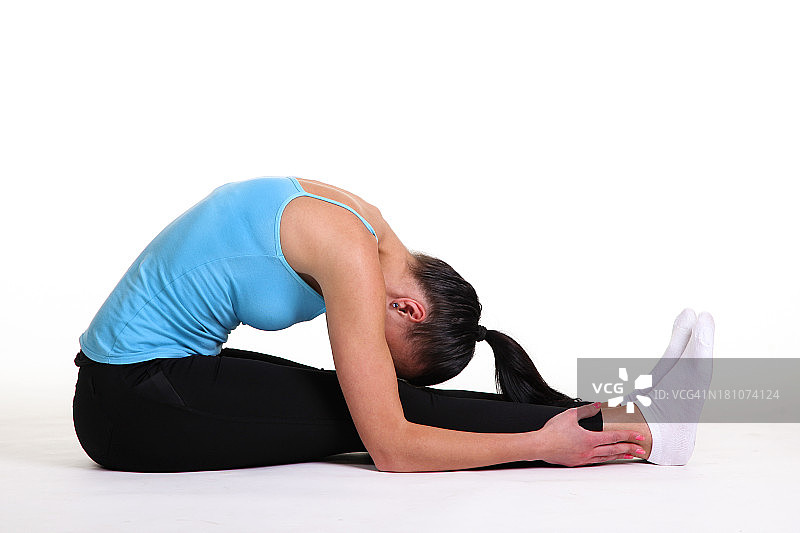 背部伸展体式图片素材