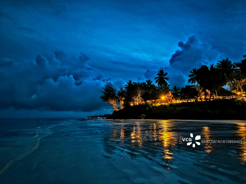 印度洋之夜图片素材