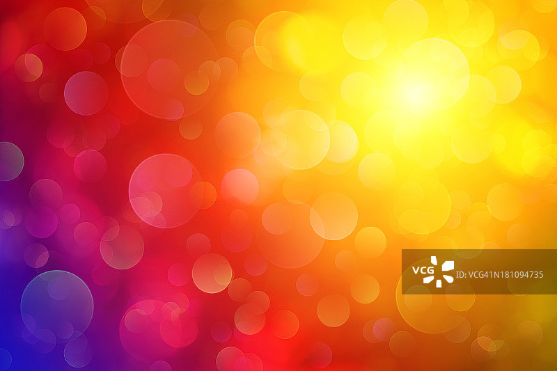 彩色抽象散景图片素材