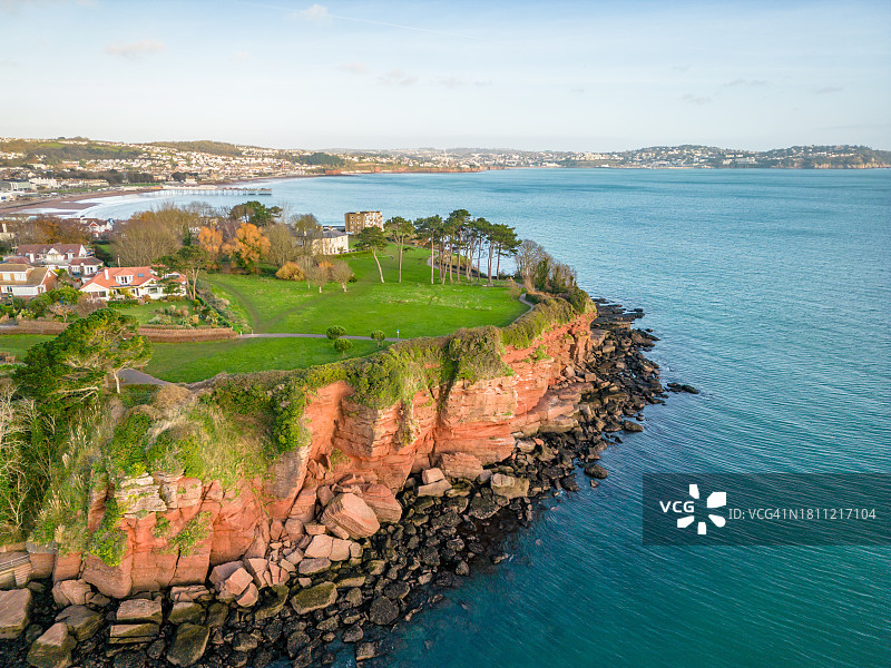 朗德姆海岬的公园绿地图片素材