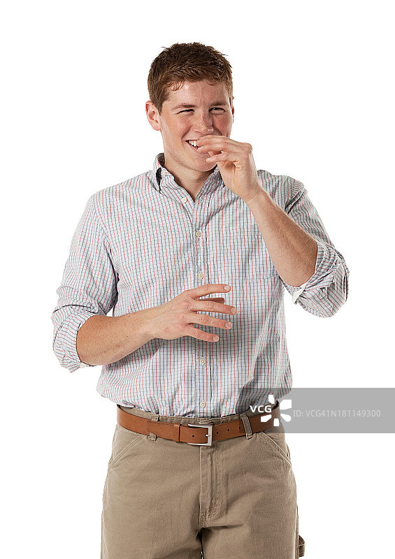 男人大笑图片素材