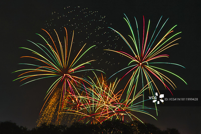 巴特西篝火之夜图片素材