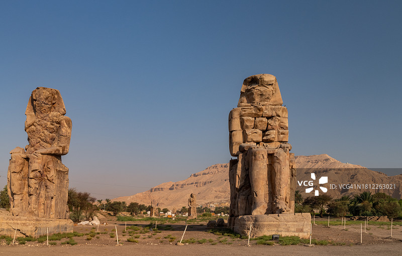 门农巨像 - 卢克索图片素材