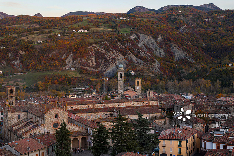 意大利博比奥市图片素材