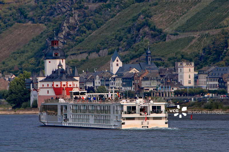 莱茵河游船图片素材