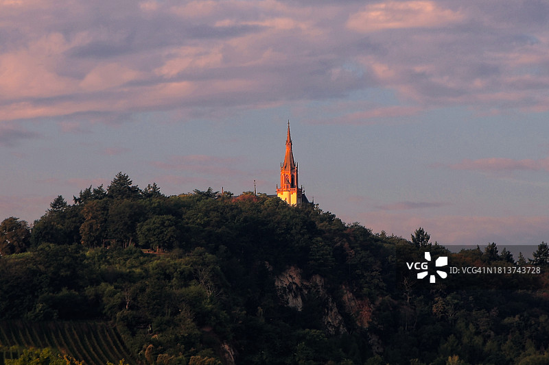 圣洛克教堂塔图片素材