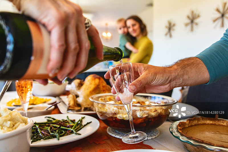 美国中西部感恩节假日生活摄影系列图片素材