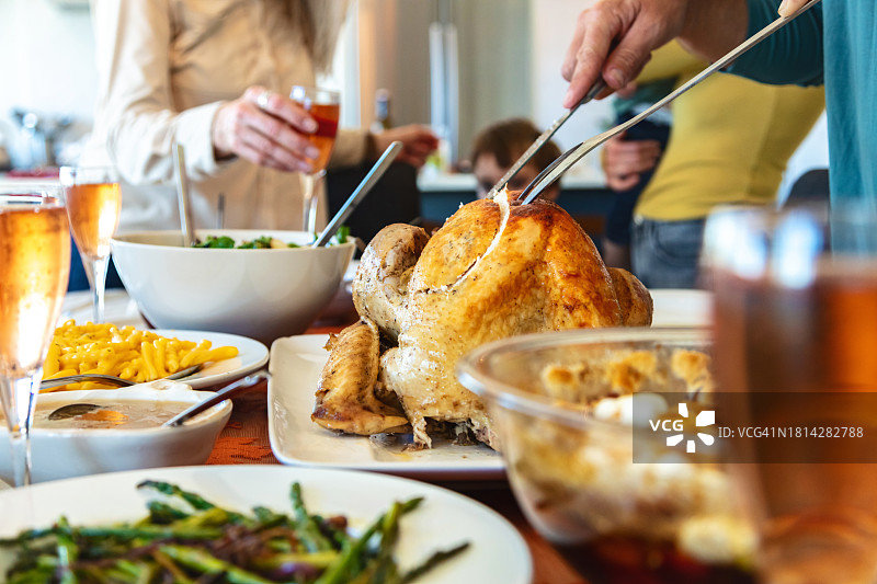 美国中西部感恩节假日生活摄影系列图片素材