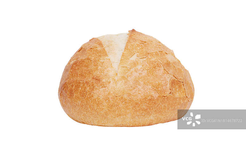 白色背景上的面包图片素材