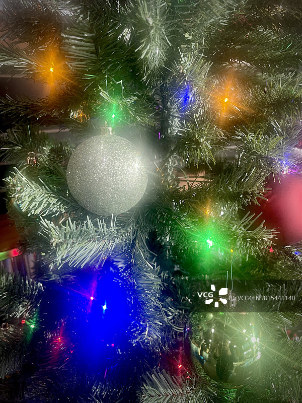 圣诞装饰品，美国俄勒冈州图片素材