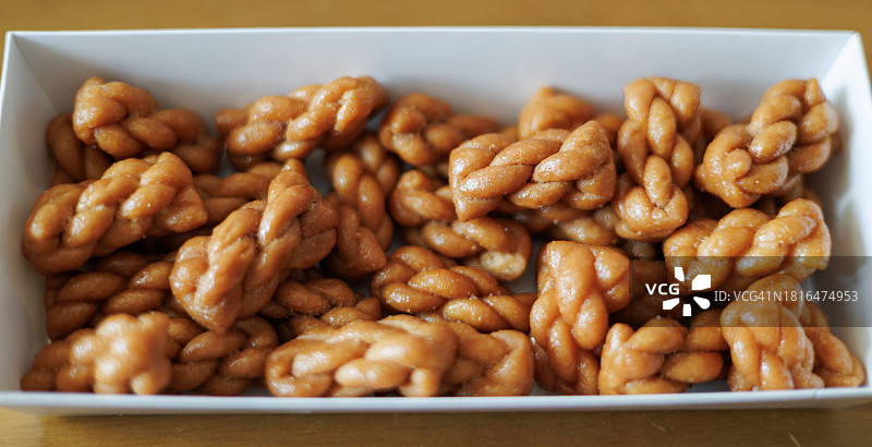 中式小吃麻花图片素材