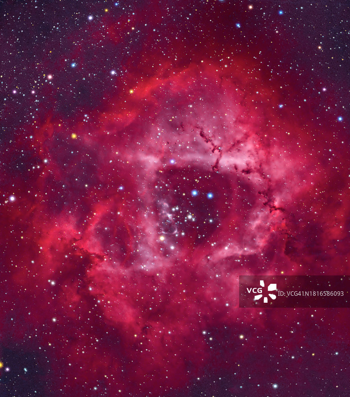 玫瑰星云NGC2237图片素材