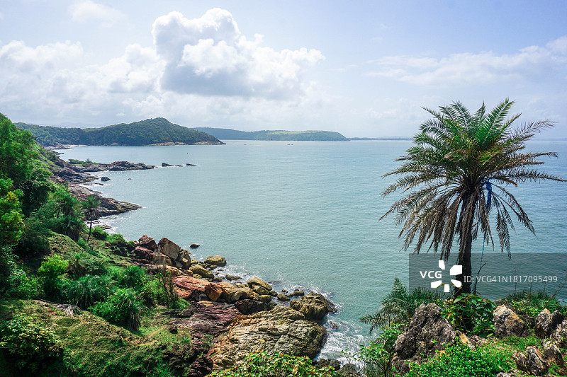 印度卡纳塔克邦果卡纳海景图片素材