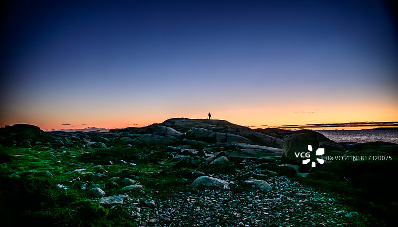 欣赏日落美景图片素材