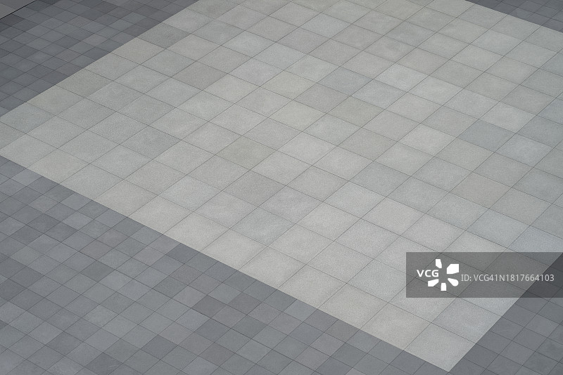 空旷道路鸟瞰图图片素材