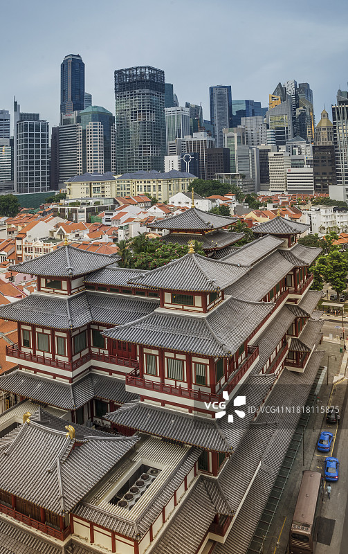 新加坡佛牙寺龙华院图片素材