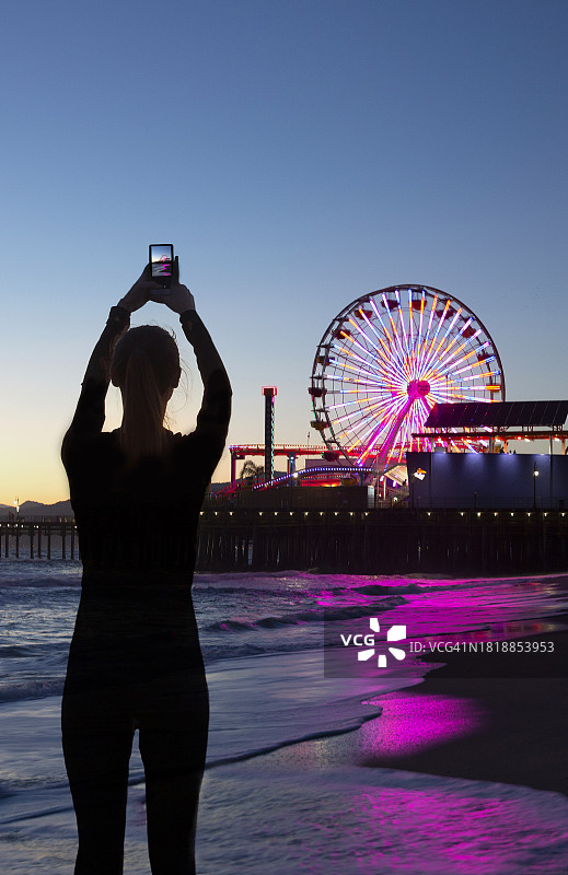 游客拍照图片素材