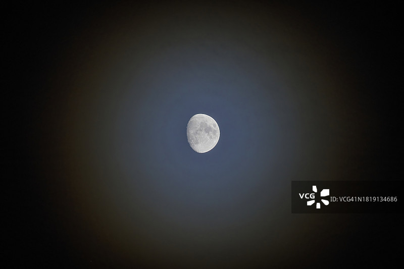 月亮，伦敦，英国图片素材