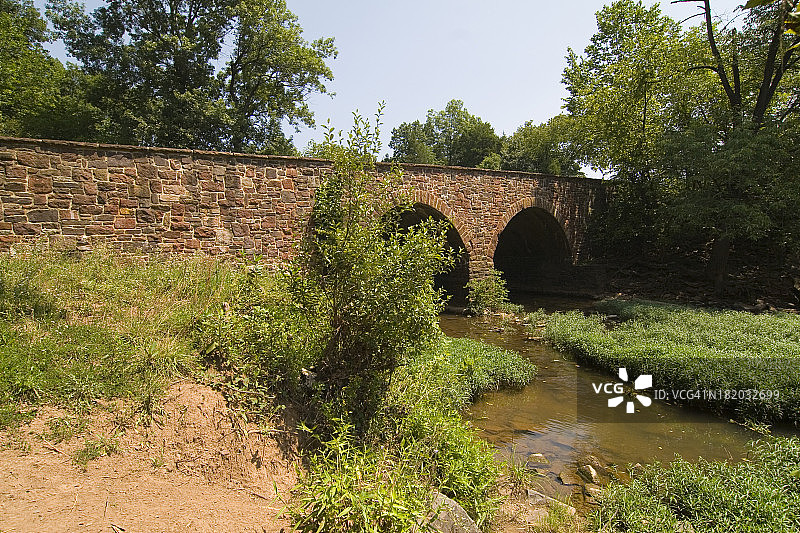 马纳萨斯战场石桥图片素材