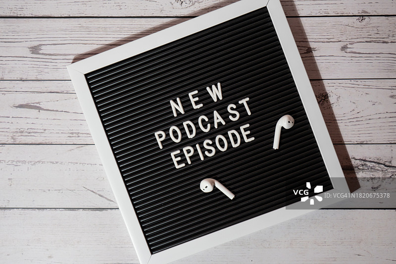 桌上文字高角度视图图片素材