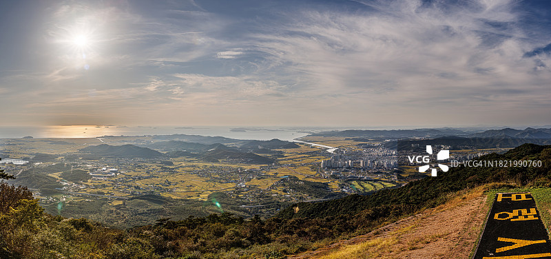 保宁市玉马山及玉马山天文台图片素材