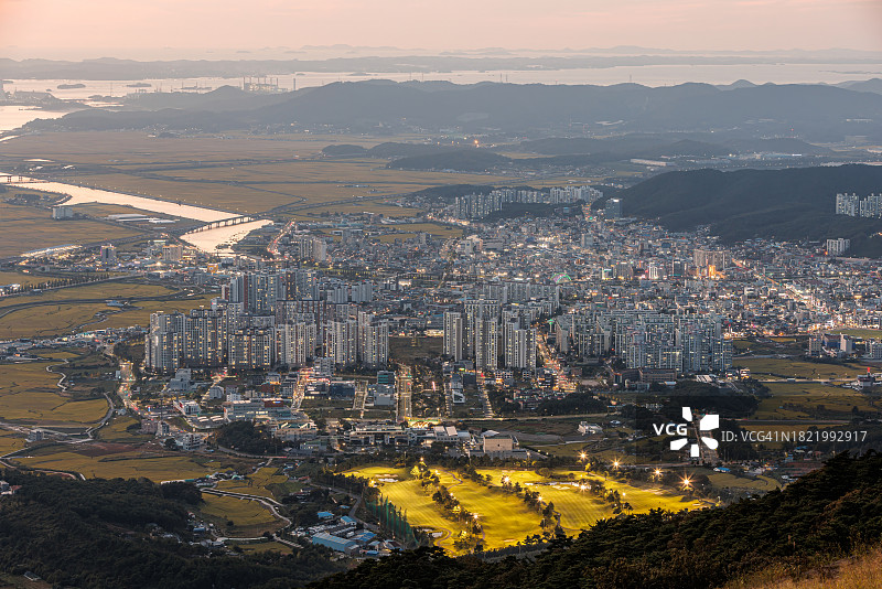 保宁市玉马山及玉马山天文台图片素材